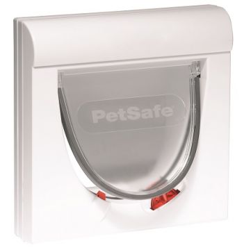 PetSafe Katzenklappe Classic magnetisch mit 4 Verschlussoptionen weiß PetSafe Katzenklappe Classic magnetisch mit 4 Verschlussoptionen weiß