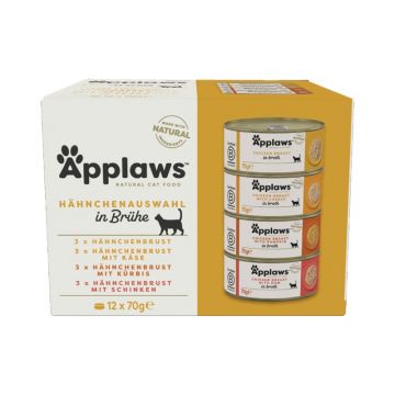 Applaws Cat Nassfutter Dose MP Huhn Selection 12x70g