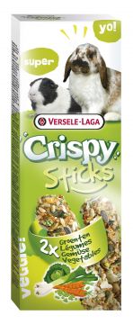 Versele Crispy Sticks Kaninchen-Meerschweinchen Gem&uuml;se 110 g (Menge: 8 je Bestelleinheit)