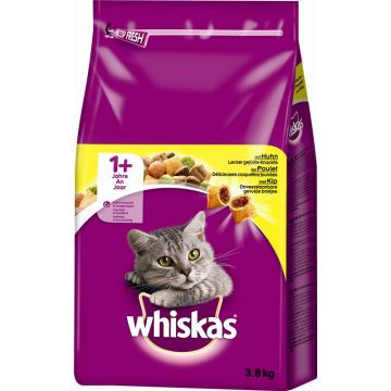 Whiskas Trocken Adult 1+ mit Huhn 3,8kg Whiskas Trocken Adult 1+ mit Huhn 3,8kg