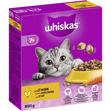 Whiskas Trocken Senior 7+ mit Huhn 800g Whiskas Trocken Senior 7+ mit Huhn 800g