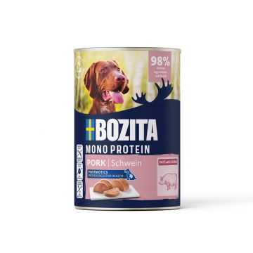 Bozita Dog Dose Pate Schwein 400g (Menge: 6 je Bestelleinheit)