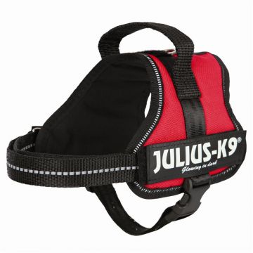 Julius K9 Powergeschirr Mini Mini S: 40 bis 53 cm, rot Julius K9 Powergeschirr Mini Mini S: 40 bis 53 cm, rot