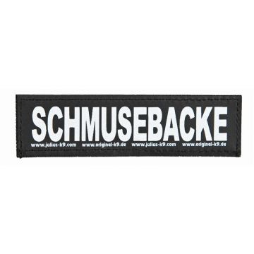 2 Julius-K9 Klettsticker SCHMUSEBACKE Größe S 2 Julius-K9 Klettsticker SCHMUSEBACKE Größe S