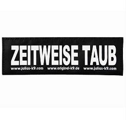 2 Julius-K9 Klettsticker S Zeitweise taub 2 Julius-K9 Klettsticker S Zeitweise taub
