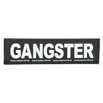 2 Julius-K9 Klettsticker GANGSTER 2 Julius-K9 Klettsticker GANGSTER