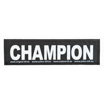 2 Julius-K9 Klettsticker CHAMPION 2 Julius-K9 Klettsticker CHAMPION