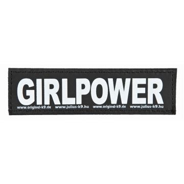 2 Julius-K9 Klettsticker GIRLPOWER 2 Julius-K9 Klettsticker GIRLPOWER