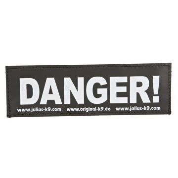Julius-K9 Klettsticker S Danger! Julius-K9 Klettsticker S Danger!