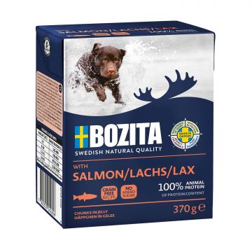 Bozita Happen in Gelee mit Lachs 370 g (Menge: 6 je Bestelleinheit) Bozita Happen in Gelee mit Lachs 370 g (Menge: 6 je Bestelleinheit)
