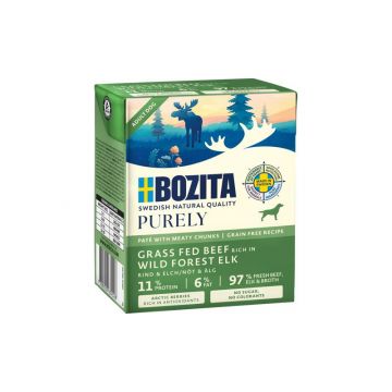 Bozita Purely Paté mit Elch 370 g (Menge: 6 je Bestelleinheit) Bozita Purely Paté mit Elch 370 g (Menge: 6 je Bestelleinheit)