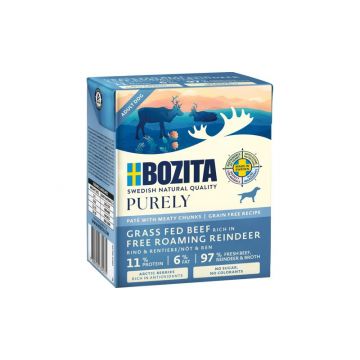 Bozita Purely Paté mit Rentier 370 g (Menge: 6 je Bestelleinheit) Bozita Purely Paté mit Rentier 370 g (Menge: 6 je Bestelleinheit)