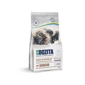 Bozita Indoor & Sterilised Grain free mit Rentier 400 g Bozita Indoor & Sterilised Grain free mit Rentier 400 g
