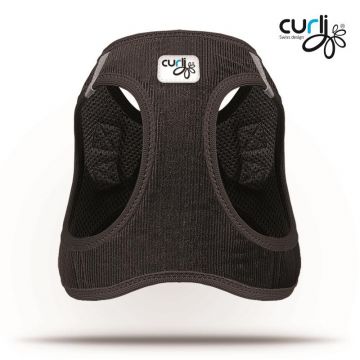 Curli Vest Geschirr Cord Braun 3XS Curli Vest Geschirr Cord Braun 3XS