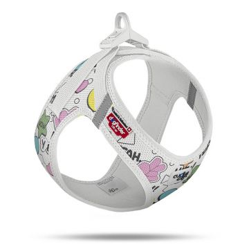 Curli Clasp Vest Geschirr LE25 Comic L-Gray S