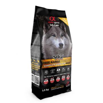 alpha spirit Dog Complete Soft Food Freiland-Geflügel 1,5kg alpha spirit Dog Complete Soft Food Freiland-Geflügel 1,5kg