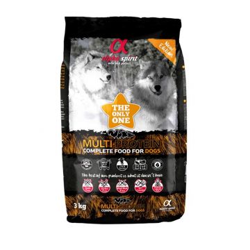 alpha spirit Dog The Only One Multiprotein 3kg alpha spirit Dog The Only One Multiprotein 3kg