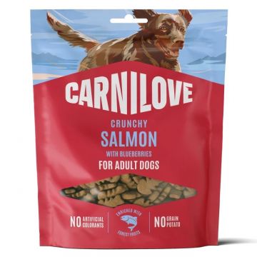 Carnilove Dog Snack Crunchy Salmon with Blueberries 200g