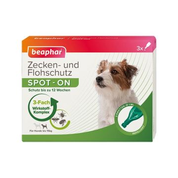 Beaphar Dog Spot On** 3x1 ml für kleine Hunde bis 15 kg Beaphar Dog Spot On** 3x1 ml für kleine Hunde bis 15 kg