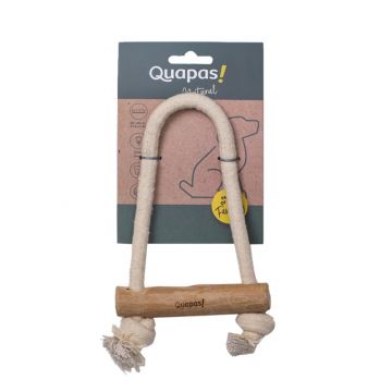 Quapas Dog Toy Coffeewood Pull Quapas Dog Toy Coffeewood Pull