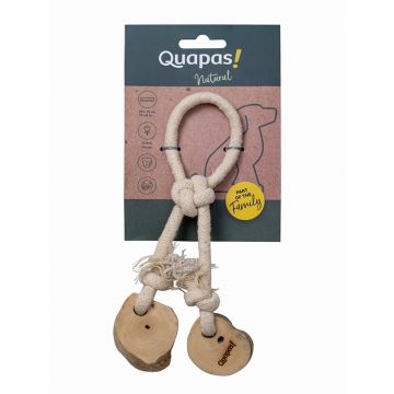 Quapas Dog Toy Coffeewood Bouncy Quapas Dog Toy Coffeewood Bouncy