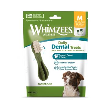 Whimzees Hundesnack Trial Pack Zahnb&uuml;rste M
