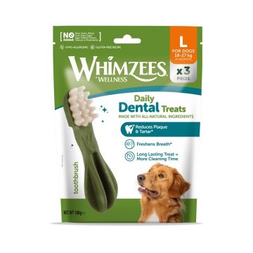 Whimzees Hundesnack Trial Pack Zahnb&uuml;rste L