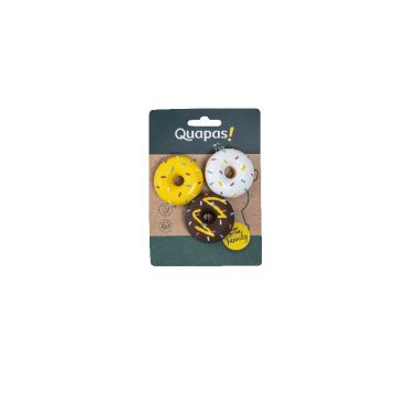 Quapas Dog Toy Fun Latex Donut Set 3 Stück Quapas Dog Toy Fun Latex Donut Set 3 Stück