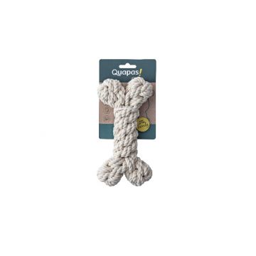 Quapas Dog Toy Rope Bone Natural L 27 cm Quapas Dog Toy Rope Bone Natural L 27 cm