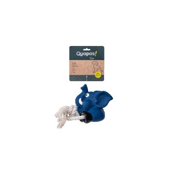 Quapas Dog Toy Fun Latex Elephant with Rope Quapas Dog Toy Fun Latex Elephant with Rope