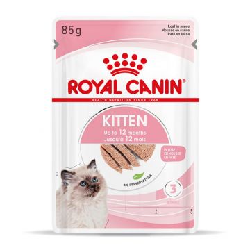 Royal Canin Feline Kitten Mousse P.B. Multipack 12x85g