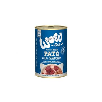 Wow Cat Dose Senior Wild & Kaninchen 400g (Menge: 6 je Bestelleinheit)